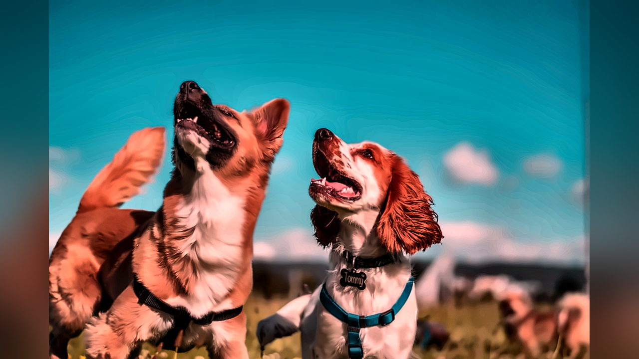 Playful puppy care and socialization at DogNest resort